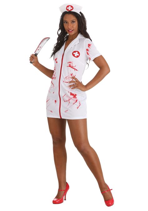 horror nurse outfit|Adult Horror Nurse Costume .